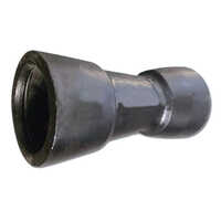 Di Ds Reducer - Ductile Cast Iron, 4 Inch Outer Diameter, Black Powder Coated Finish | Buttweld Connection, 3 Millimeter Thickness, Ideal For Plumbing And Industrial Applications
