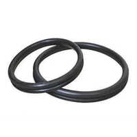 Tyton Rubber Ring - High-quality Rubber, 400 Mm Inner Diameter, Black Color | Durable Mechanical Component For Industrial Applications