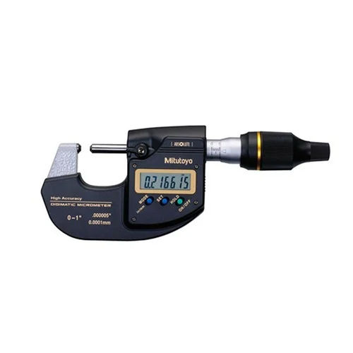 Mdh Micrometer High-Accuracy Sub-Micron Digimatic Digital Micrometers - Color: Silver