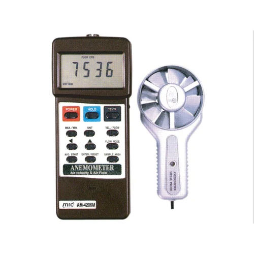 Environment Meter Humidity Anemometer - Application: Industrial