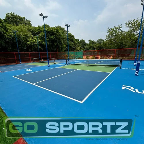 Acrylic Pickleball Court - Color: Multicolor