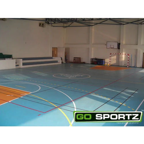 Multi Sport Flooring - Color: Blue