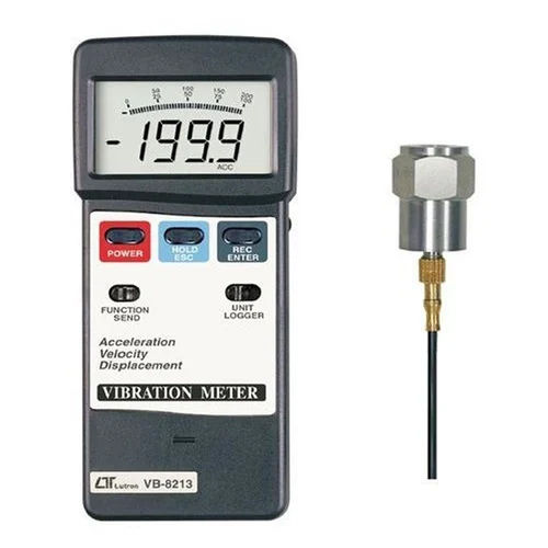 Displacement Vibration Meter - Accuracy: High  %