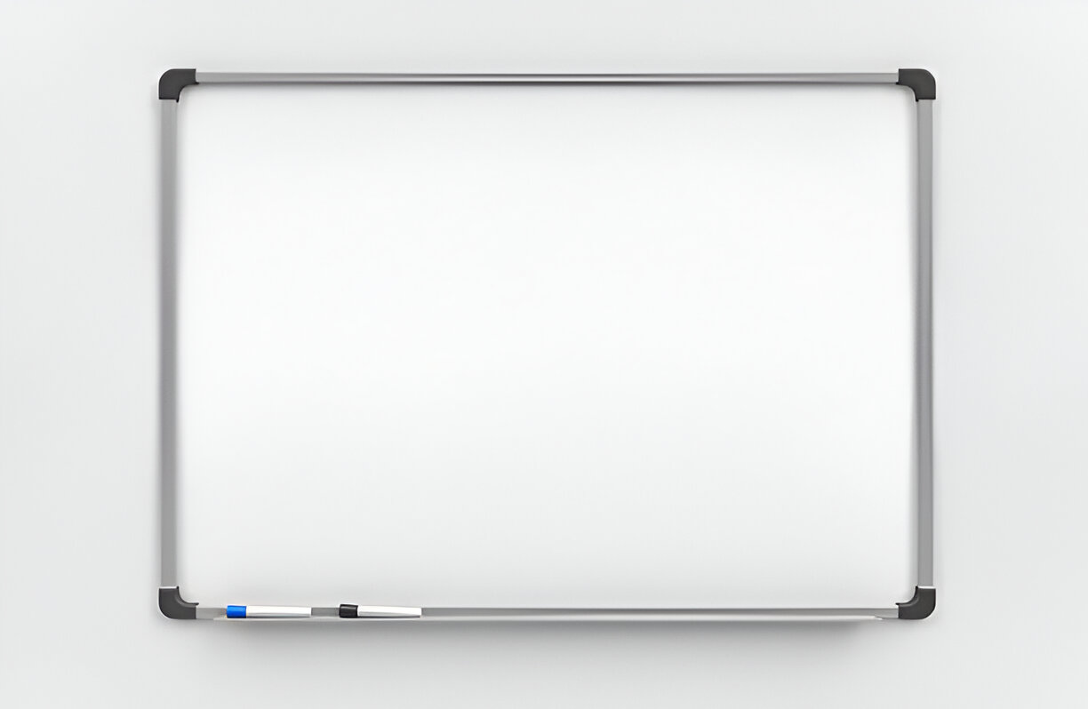Non Magnetic Whiteboard For School - Color: White
