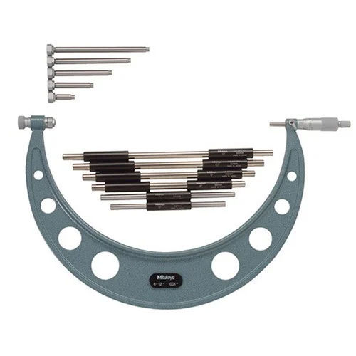 Interchangeable External Micrometer - Accuracy: High  %