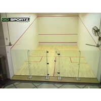 High Grade Squash Court Glass Back Wall - Color: Transparent