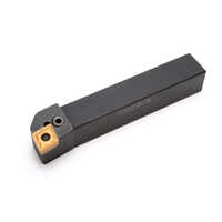 Grooving Tool Holder - Steel Material, Various Sizes Available - Industrial Use, Sleek Black Finish