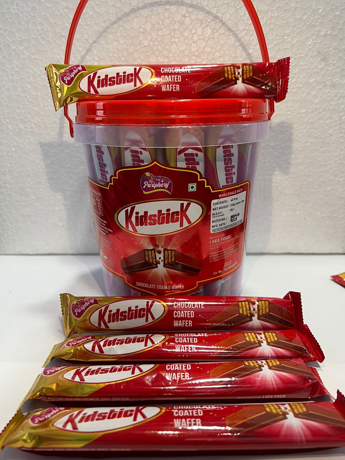 Kidstick so much snacker bucket
