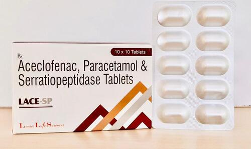 aceclofenac paracetamol serratiopeptidase tablet