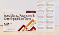 Aceclofenac Paracetamol Serratiopeptidase Tablet - Dosage Form: As Per Physician