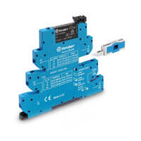 Finder Slim Relay Board - Color: Blue