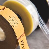 145um Brown Kraft Paper Hot Melt Banding Tape With Pe Coated