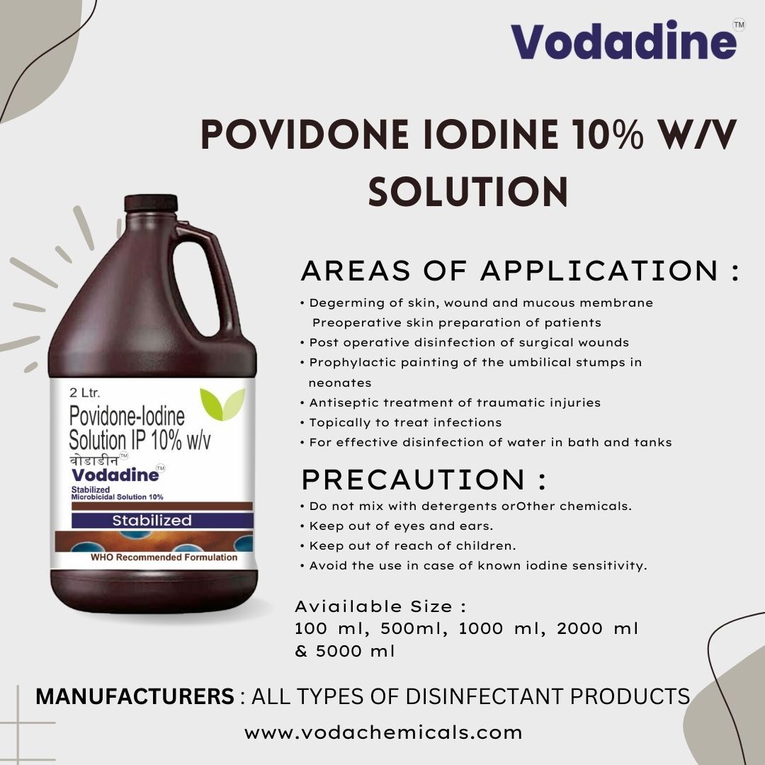 Povidone Iodine 10% Skin Antiseptic Solution 100 ml
