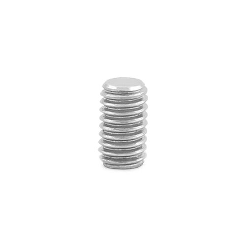 Din913 Flat Point Grub Screws - Finish: Galvanized