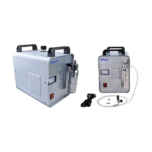 Water Electrolysis Hydrogen Gas Generator - Color: Silver