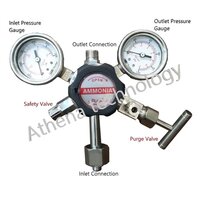 Ammonia Gas Low Pressure Regulator - Application: Laboratory