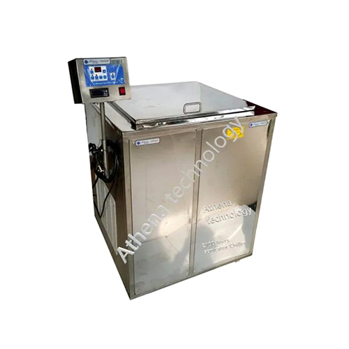 In- Built Chiller Ultrasonic Cleaner - Color: Silver