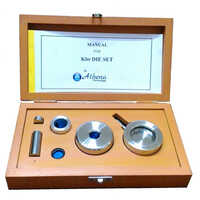 Kbr Die Set For Xrf - Color: Brown