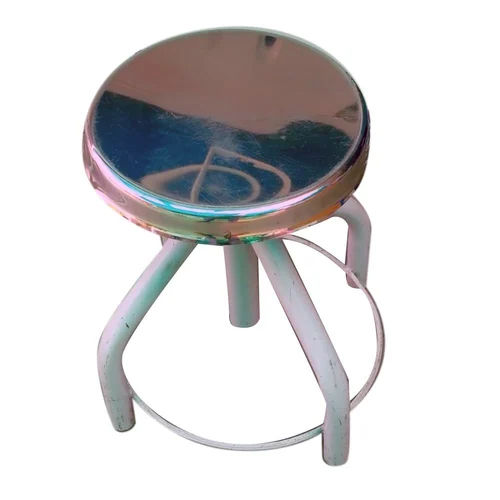 Stainless Steel Revo-lving Stool