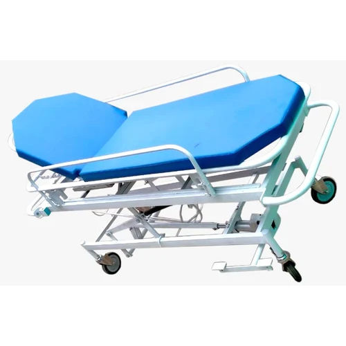 Hospital Emergency Recovery Trolley - Color: Blue