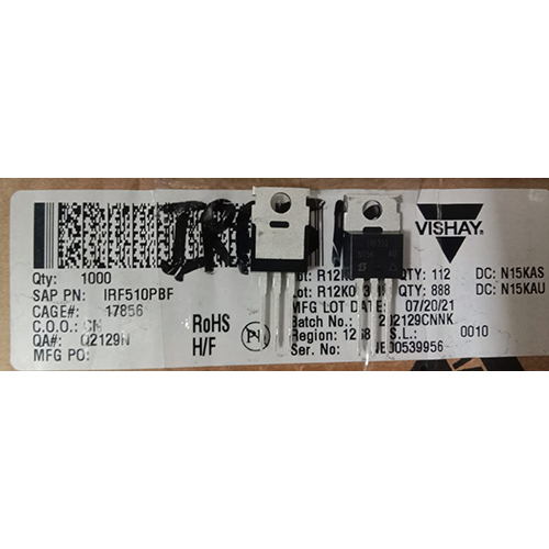 Infineon IRF510PBF N-Channel Mosfet