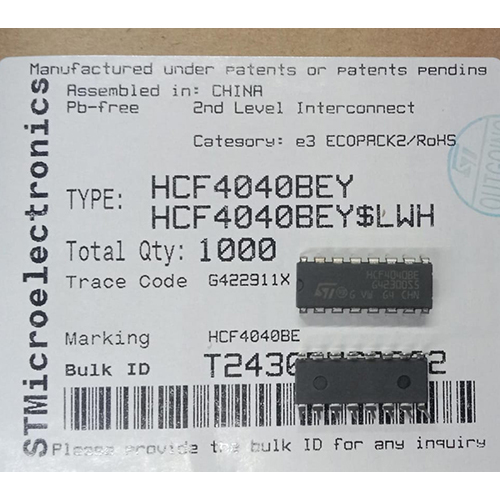 STM HCF4040BEY Integrated Circuit