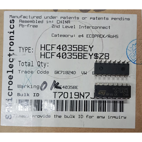 STM HCF4035BEY Integrated Circuit