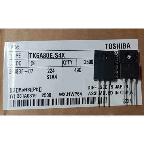 Toshiba TK6A80E MOSFET Transistor