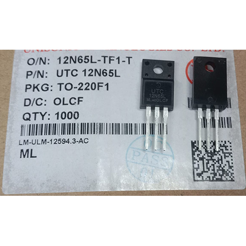 UTC 12N65L-TF1-T Integrated Circuit