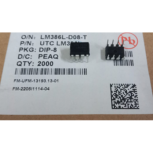 UTC LM386L-D08-T Integrated Circuit