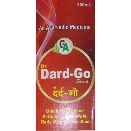 200ml Dard-go Pain Relief Syrup - Age Group: For Adults