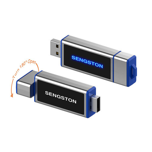 P54985654 Illuminate Rotate Usb Drive - Application: Computer Components