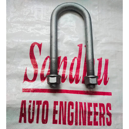 U Bolt 10 - Stainless Steel, Standard Size | Silver Color for Industrial Use