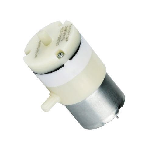 Dc3.7Vc Mini Vacuum Pump - Color: Silver And White