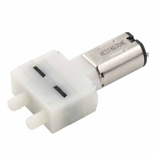 Dc 3V Mini Vacuum Pump For Gas Detection - Color: Silver And White