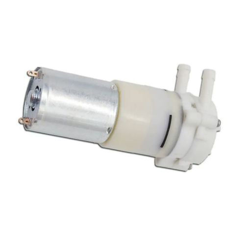 12V Hall Sensor Dc Electric Water Pump - Color: Silver And White