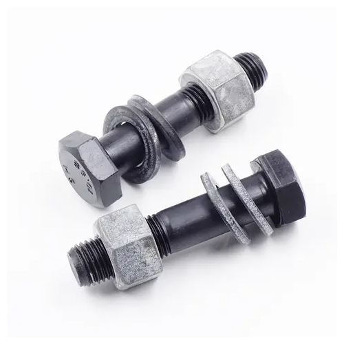 Gbt1228 High Strength Hexagon Head Bolts With Large For Steel Structures - Color: Silver