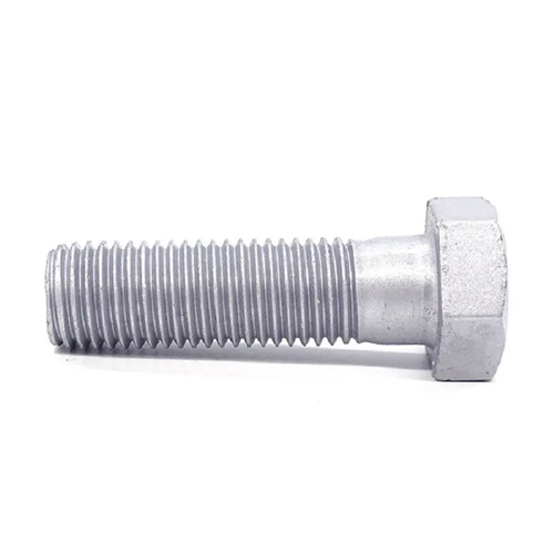Din931 Hexagon Partially Threaded Head Bolts - Color: Silver
