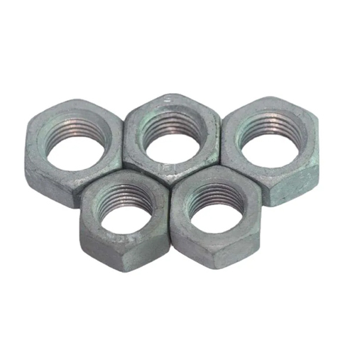 Din934 Carbon Steel Hot Dip Galvanizing Hexagon Nuts - Color: Silver