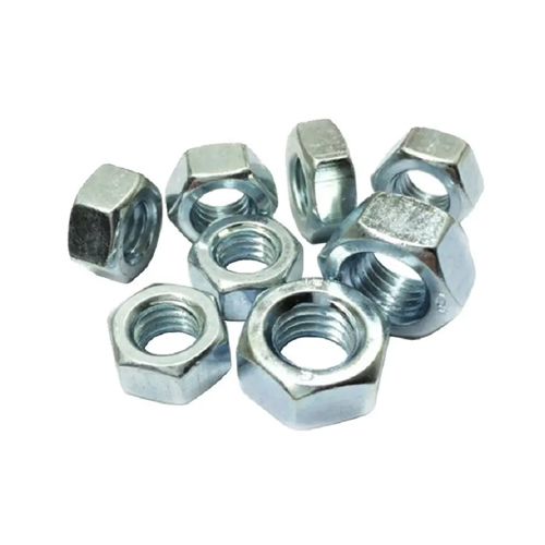 Din934 High Strength Carbon Steel Hexagon Nuts - Color: Silver