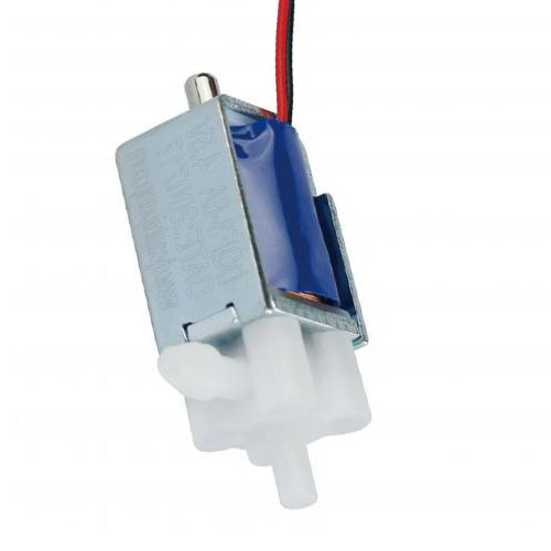 Three Way Exhaust Solenoid Valve - Color: Silver