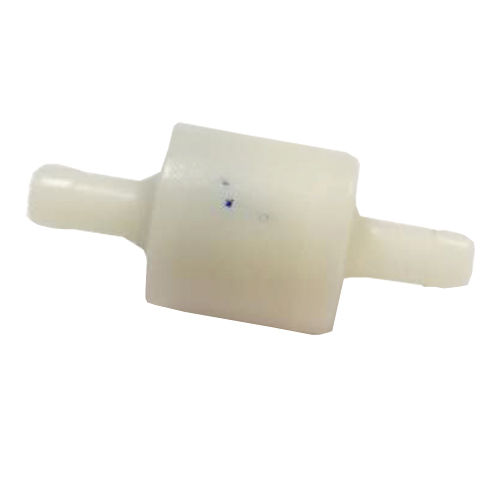 Mini Plastic Spring Check Valve Non Return Valve - Color: White