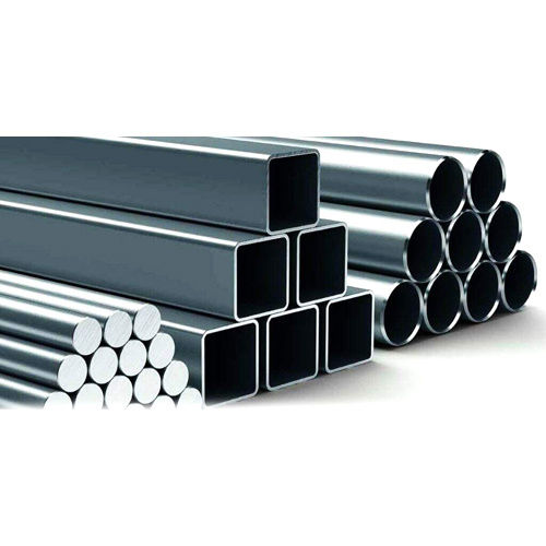 Ss Square Snd Round Plain Pipes - Color: Silver