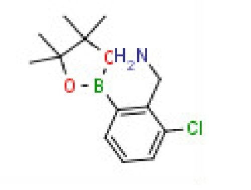 2-Aminomethyl-3-chlorophenylboronic acid, pinacol ester