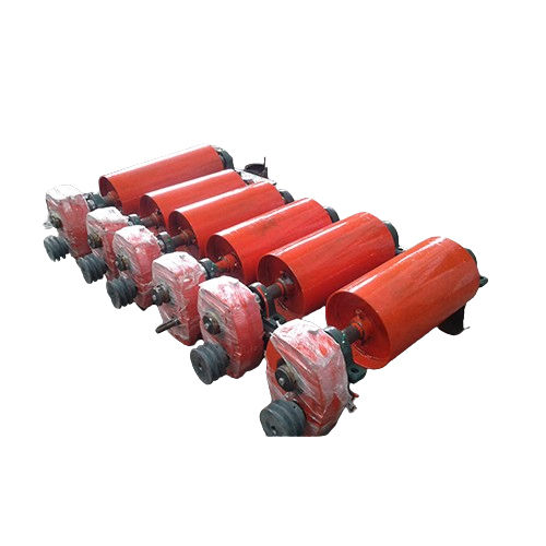 Belt Conveyor  Drum With Gear Box - Color: As Per Requirement