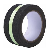 Anti Slip Tape - Pvc, 5 Meter X 2 Inch, Black | Double-sided Adhesive, Increased Safety For Slippery Surfaces