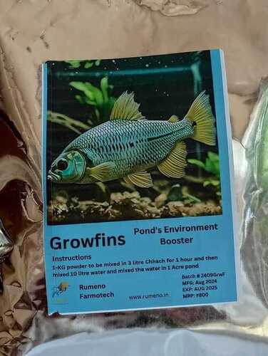 Growfin Fish Feed Supplements-Aqua Probiotics-Pond Probiotics - Grade: Food Grade