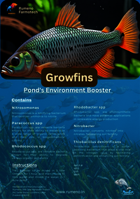 Growfin Fish Feed Supplements-aqua Probiotics-pond Probiotics - Grade: Food Grade
