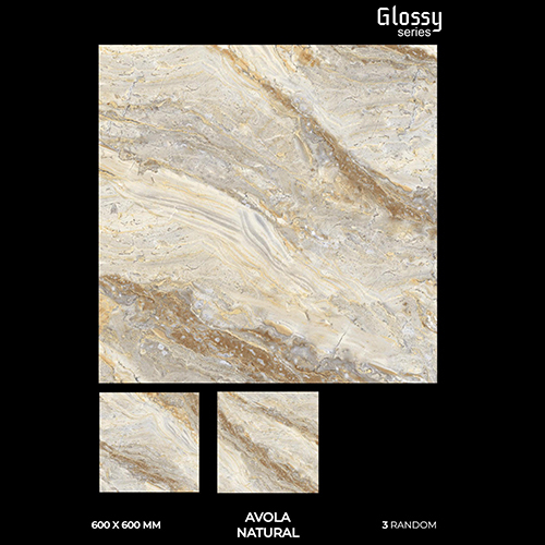 600X600mm Avola Natural Ceramic Tile