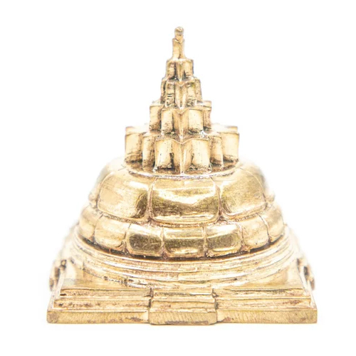 2 inch Bronze Meru Shree Yantra Statue